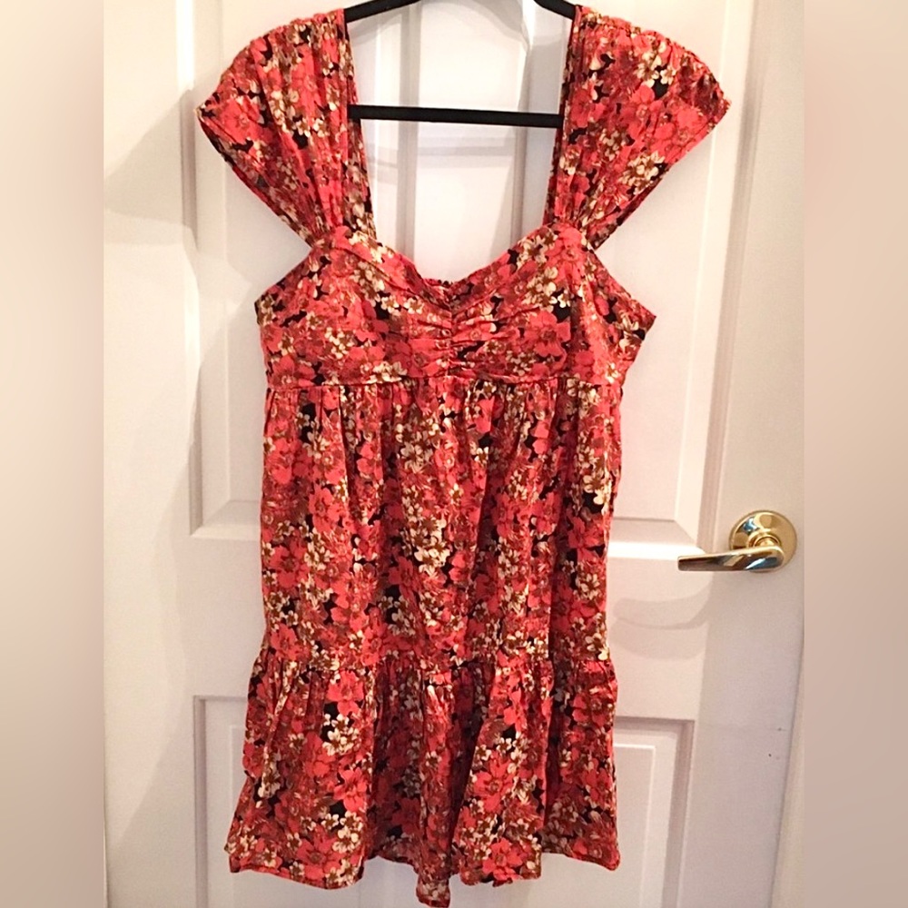 Free People Pattern Play Mini Dress